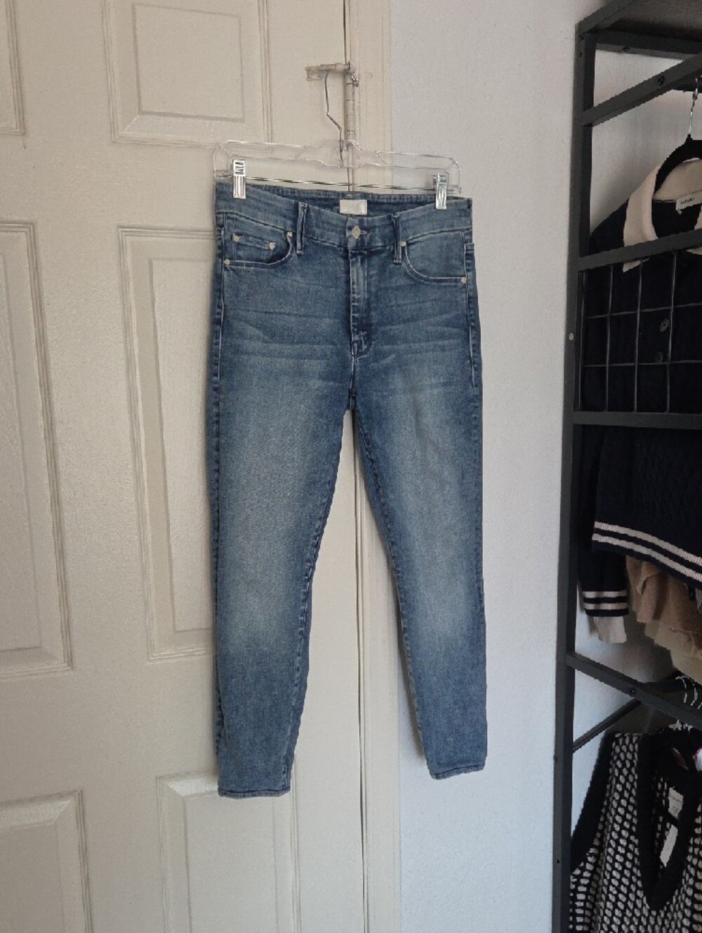 Mother The Looker Ankle Color Twice Shy Size 28 - Picture 2 of 12